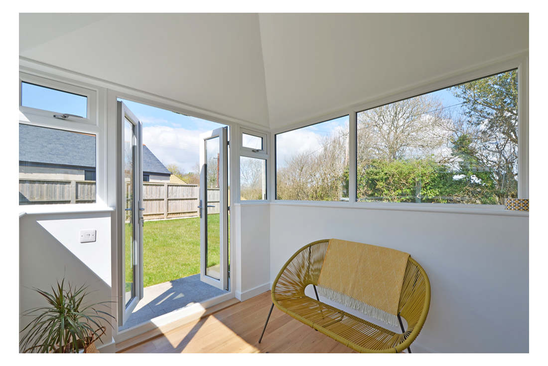 barn conversion near Perranwell station, west Cornwall