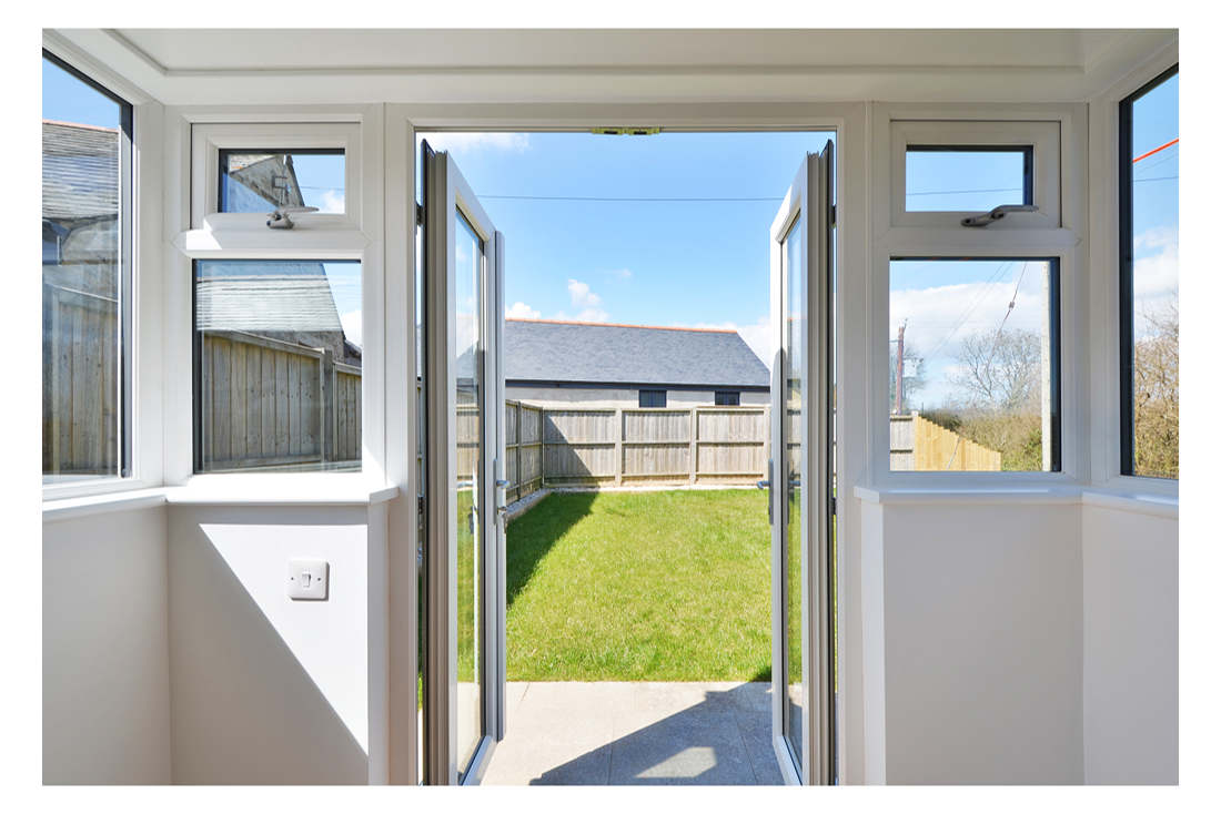 barn conversion near Perranwell station, west Cornwall