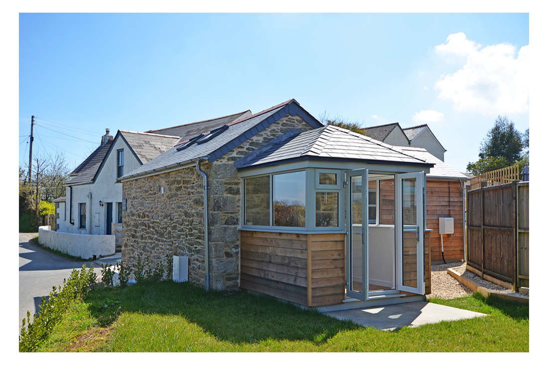 barn conversion near Perranwell station, west Cornwall